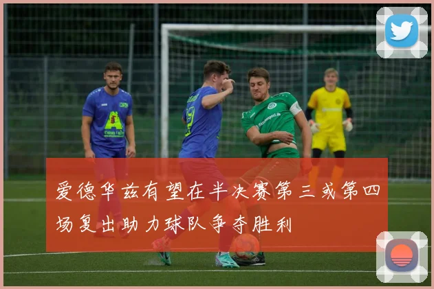 爱德华兹有望在半决赛第三或第四场复出助力球队争夺胜利