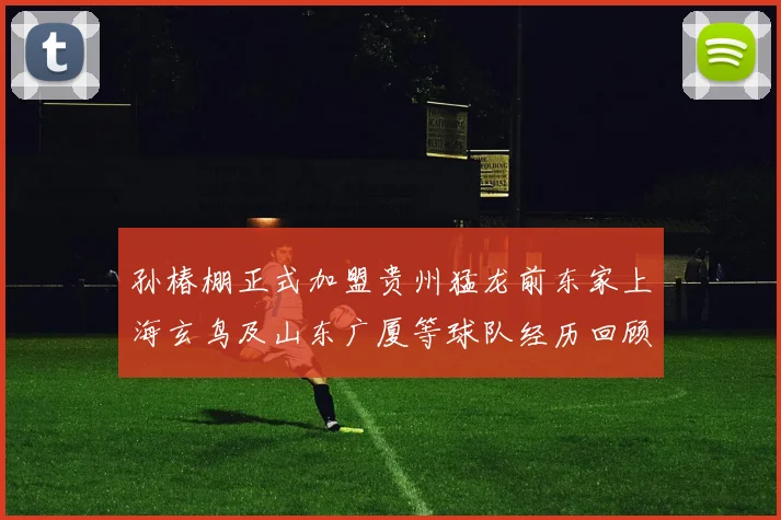 孙椿棚正式加盟贵州猛龙前东家上海玄鸟及山东广厦等球队经历回顾